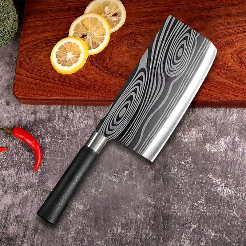 Certainly! Here's an optimized Laser Damascus Stainless Steel Kitchen Knife Set with Scissors & Sharpening Rod – Ultimate Chef Cooking Tools for Precision Slicing